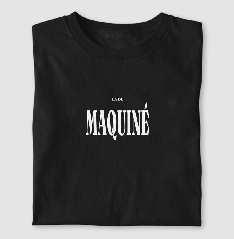 Camiseta Tipografia de Maquiné