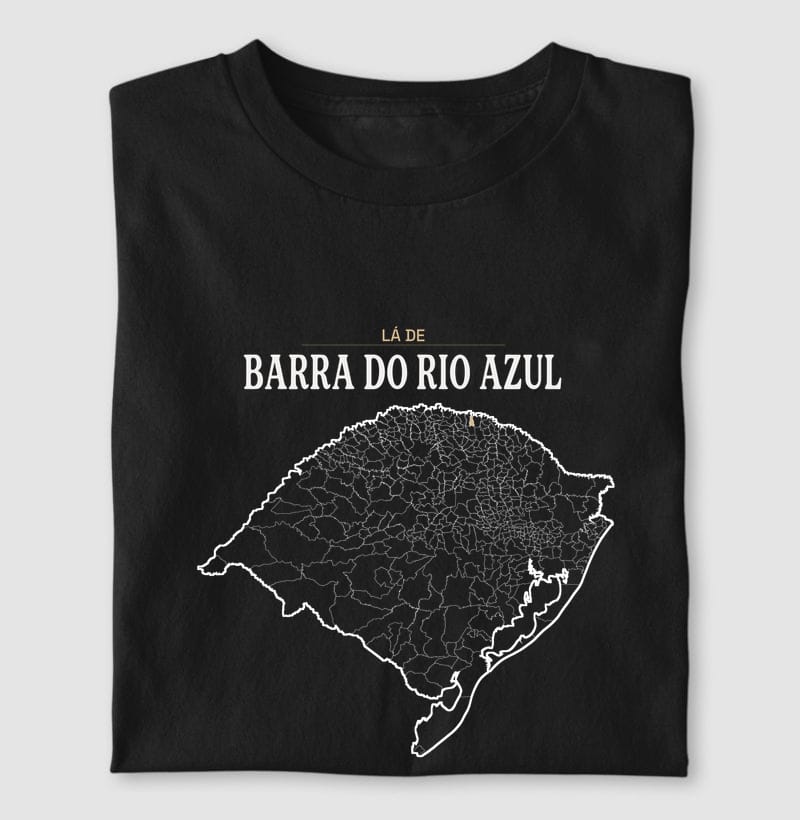 Camiseta Território de Barra do Rio Azul