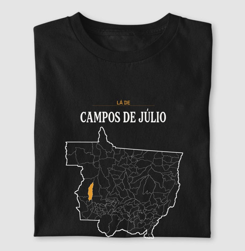 Camiseta Território de Campos de Júlio