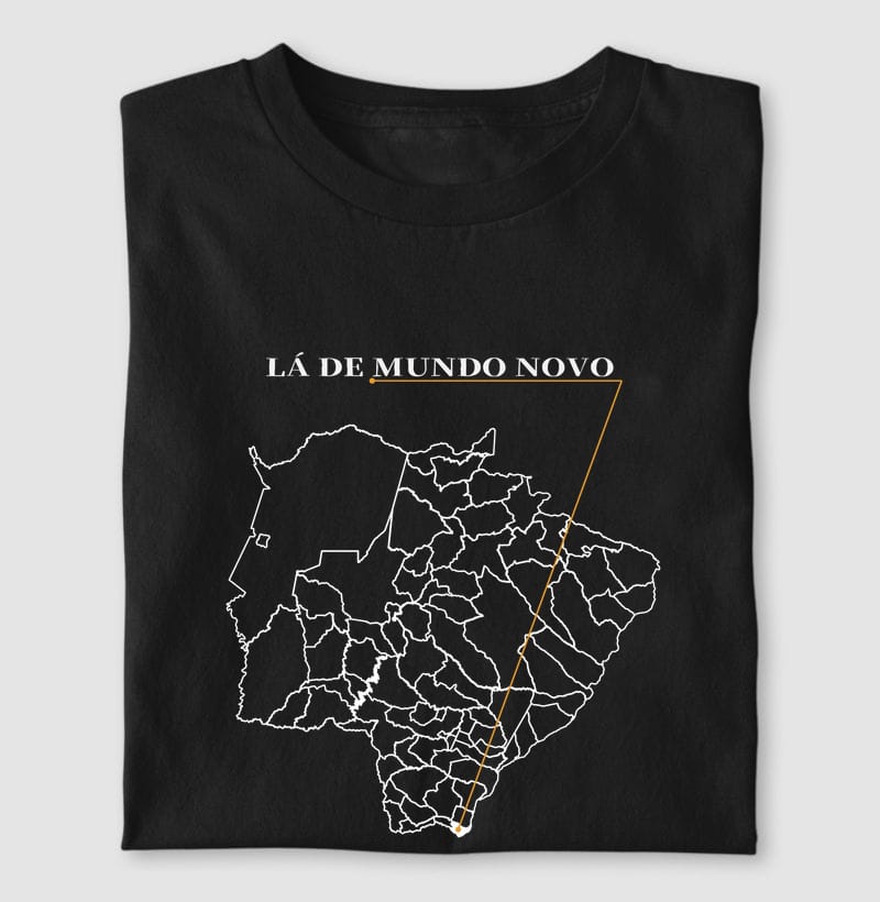 Camiseta Ponto de Origem de Mundo Novo