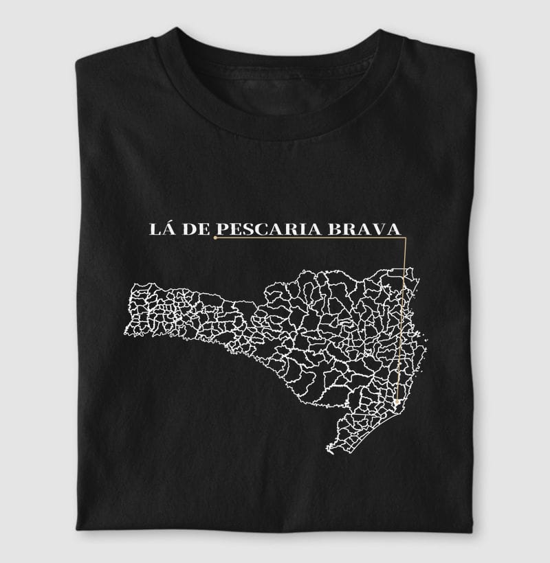 Camiseta Ponto de Origem de Pescaria Brava