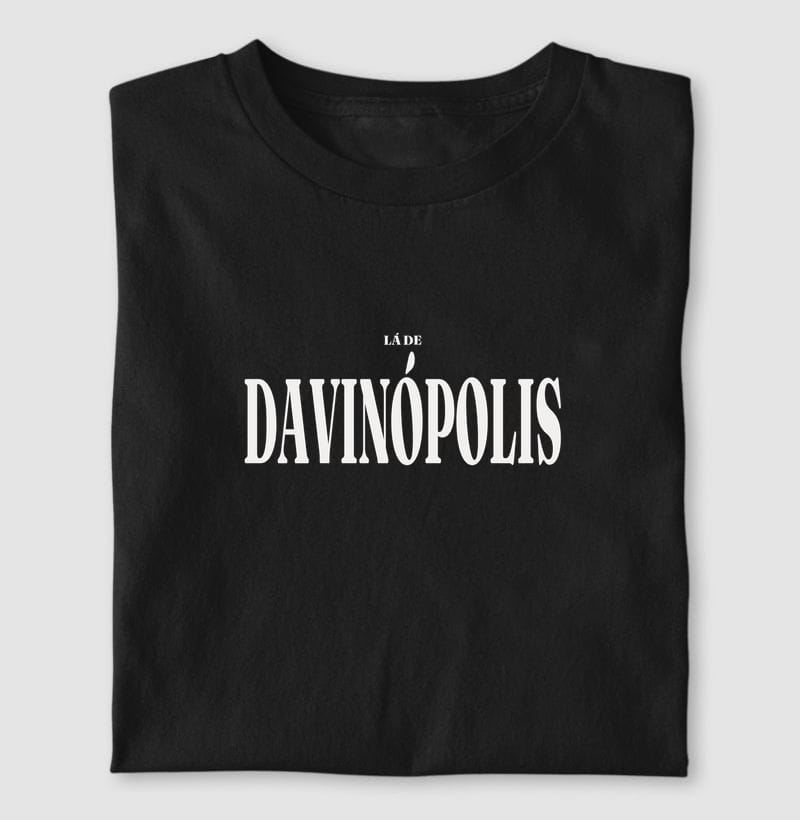 Camiseta Tipografia de Davinópolis