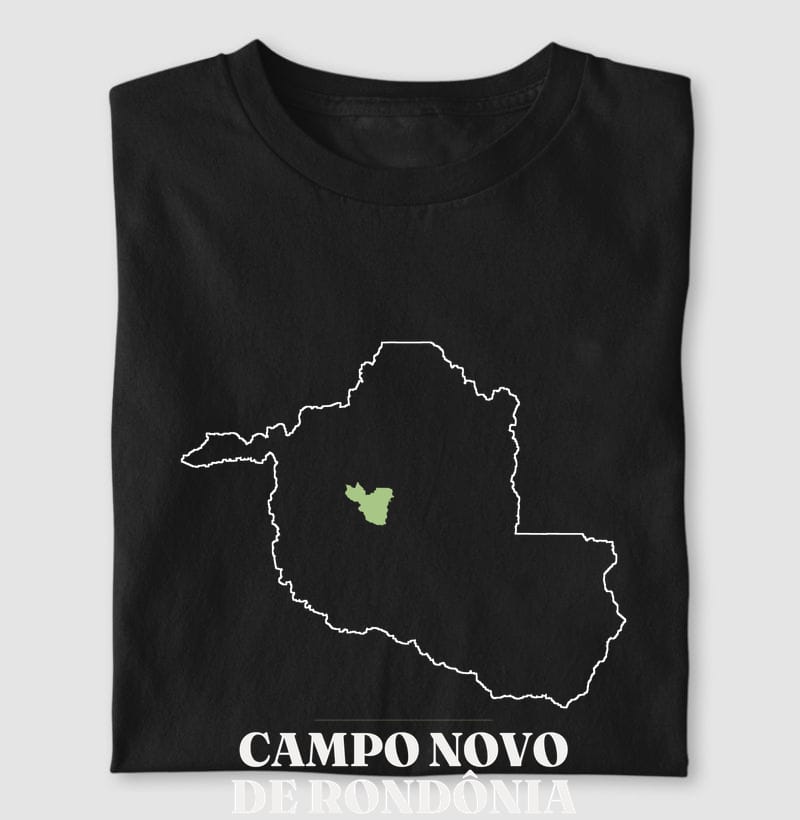 Camiseta Traço de Campo Novo de Rondônia