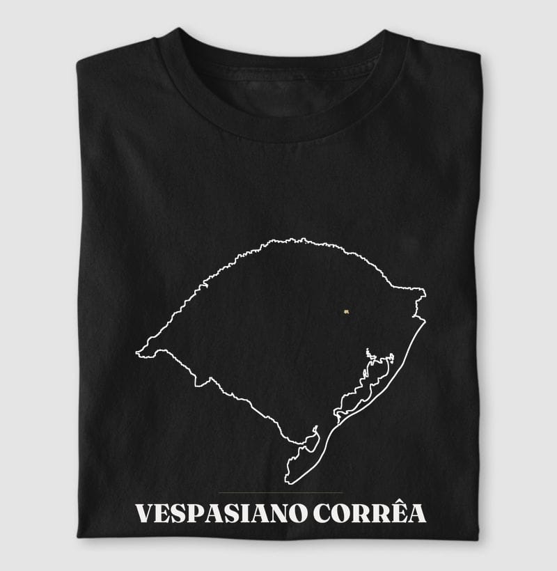 Camiseta Traço de Vespasiano Corrêa