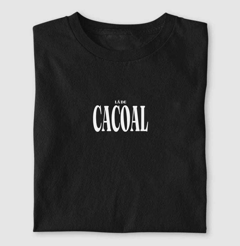 Camiseta Tipografia de Cacoal
