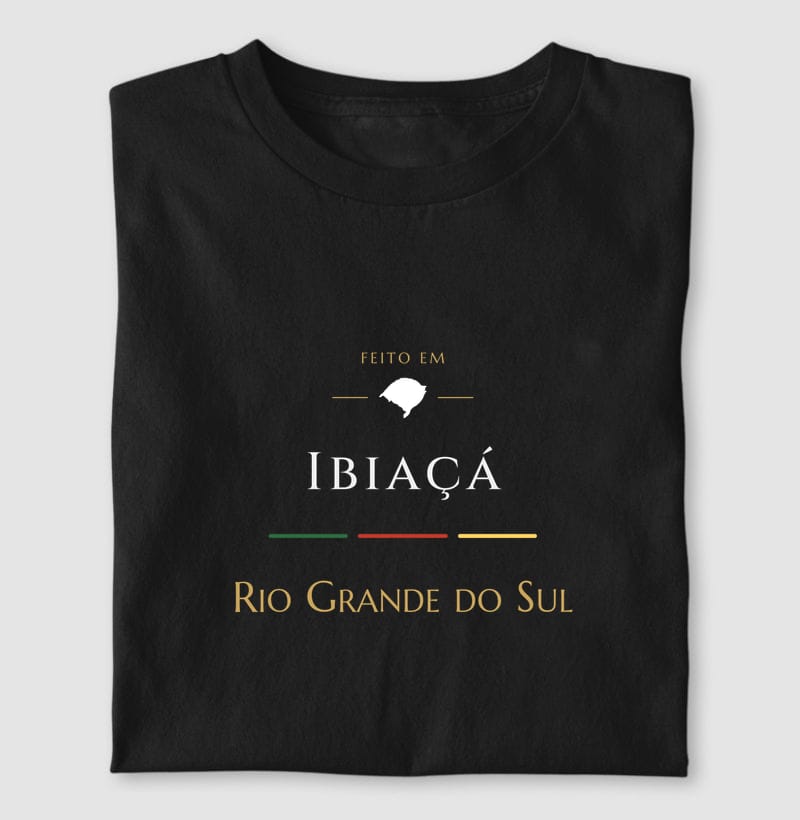 Camiseta Feito em de Ibiaçá