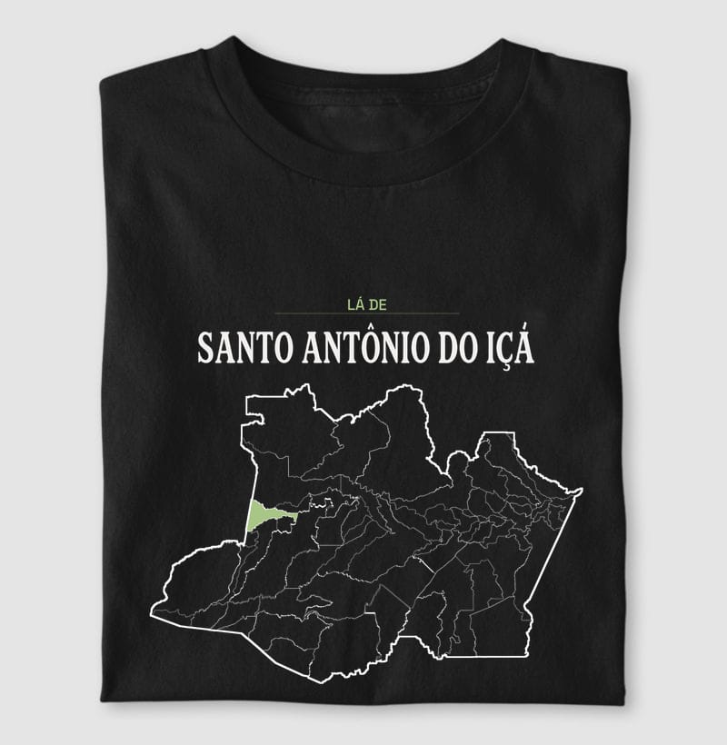 Camiseta Território de Santo Antônio do Içá