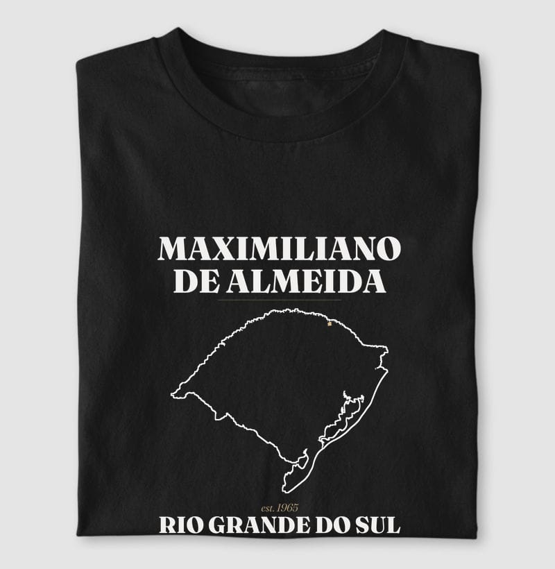 Camiseta Legado de Maximiliano de Almeida