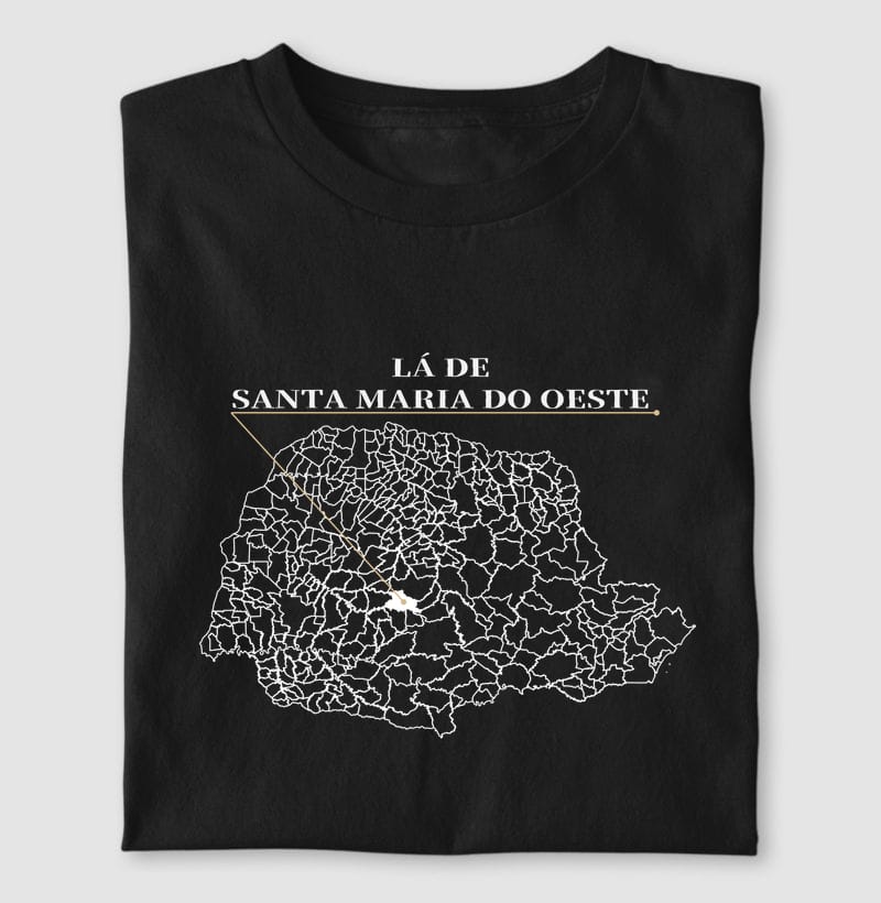 Camiseta Ponto de Origem de Santa Maria do Oeste