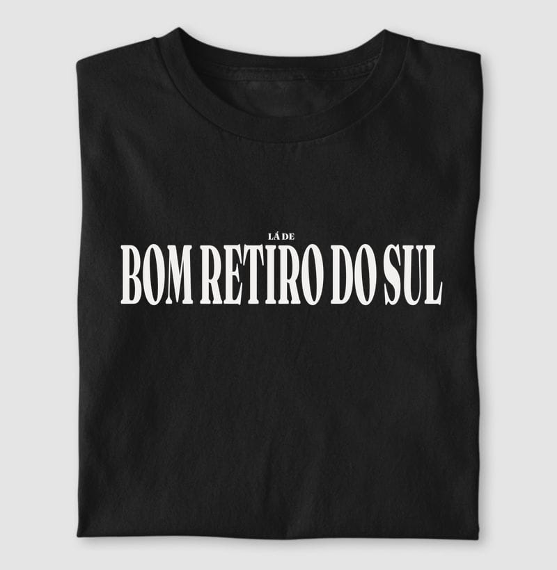 Camiseta Tipografia de Bom Retiro do Sul