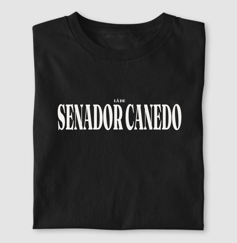 Camiseta Tipografia de Senador Canedo