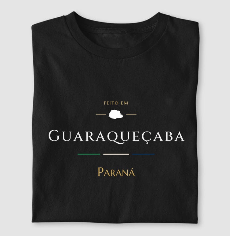 Camiseta Feito em de Guaraqueçaba