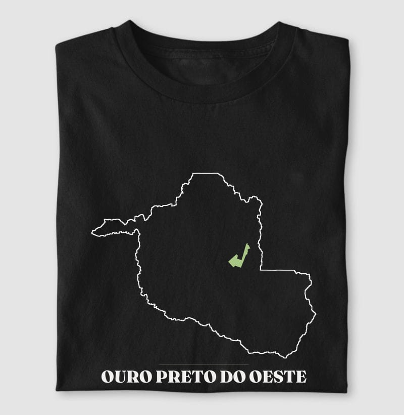 Camiseta Traço de Ouro Preto do Oeste