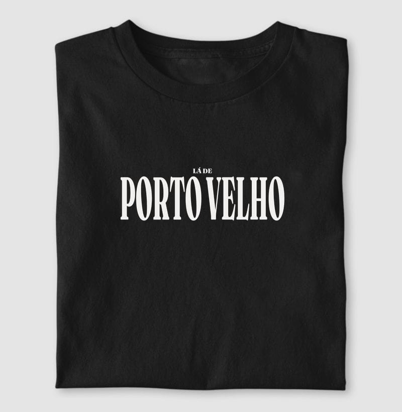 Camiseta Tipografia de Porto Velho