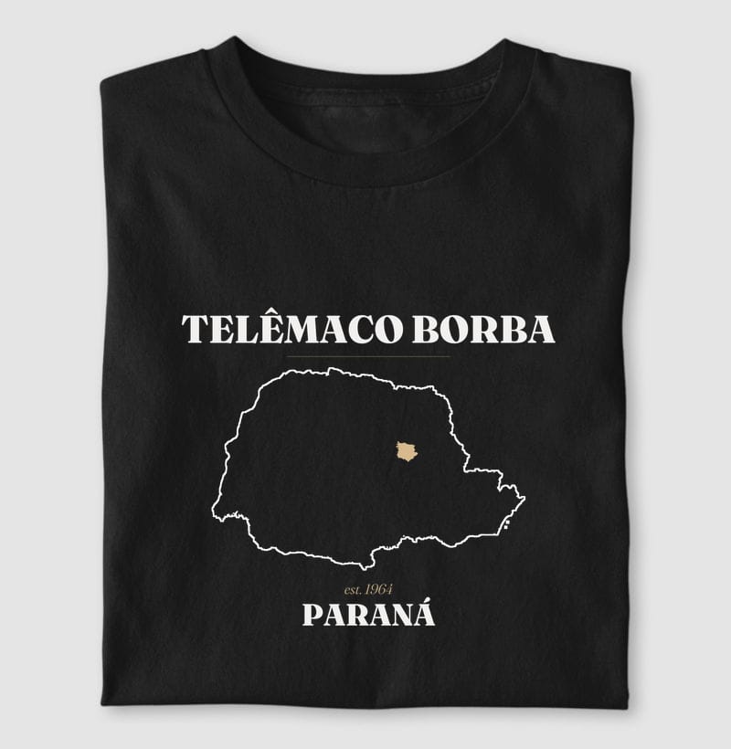 Camiseta Legado de Telêmaco Borba
