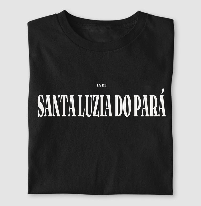 Camiseta Tipografia de Santa Luzia do Pará