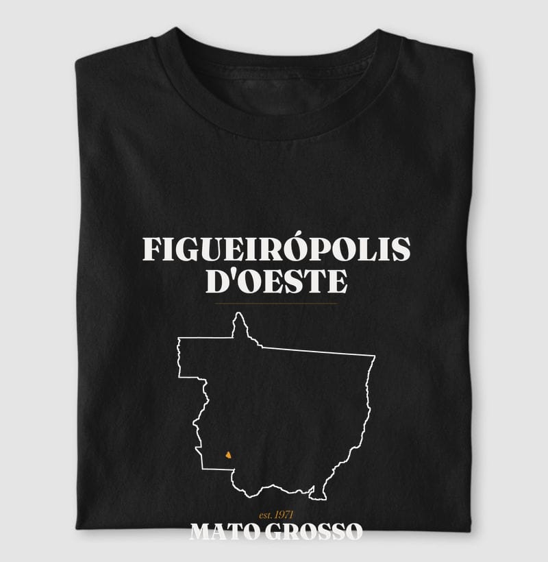 Camiseta Legado de Figueirópolis D'Oeste