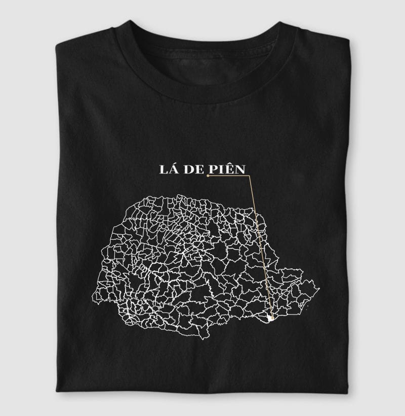 Camiseta Ponto de Origem de Piên
