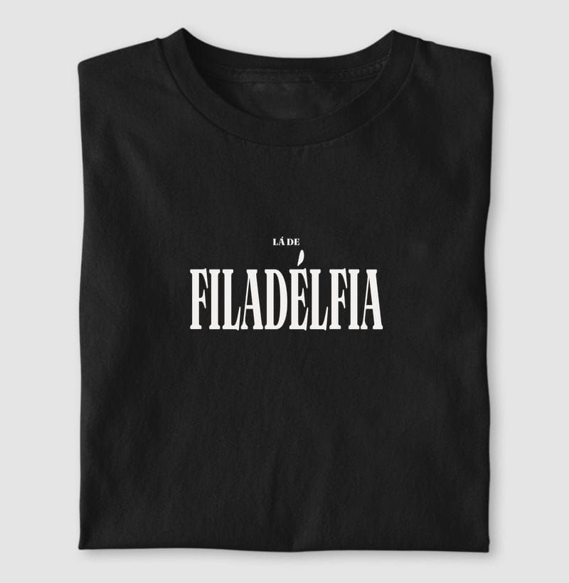 Camiseta Tipografia de Filadélfia