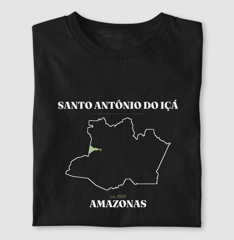 Camiseta Legado de Santo Antônio do Içá