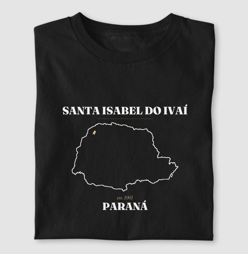 Camiseta Legado de Santa Isabel do Ivaí