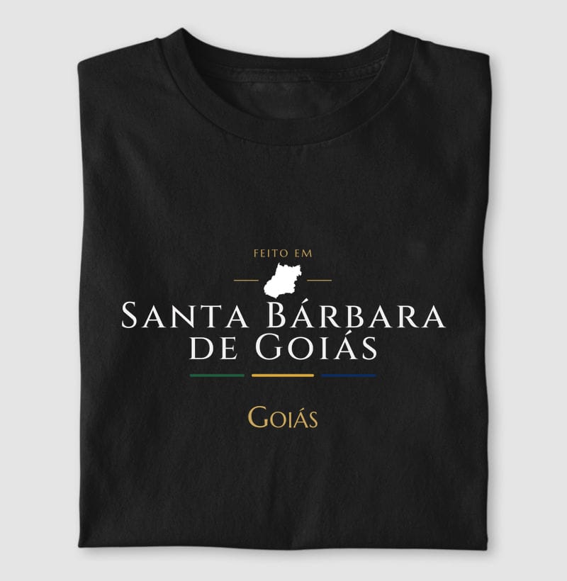 Feito em, Santa Bárbara de Goiás · GO