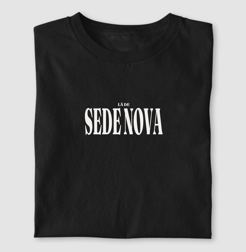 Camiseta Tipografia de Sede Nova