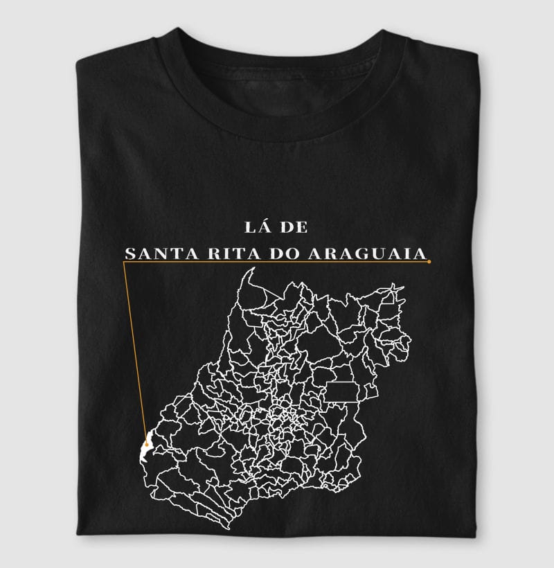 Camiseta Ponto de Origem de Santa Rita do Araguaia
