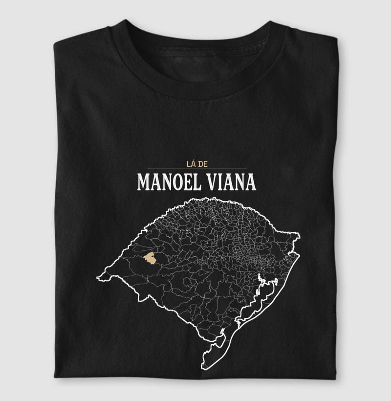 Camiseta Território de Manoel Viana