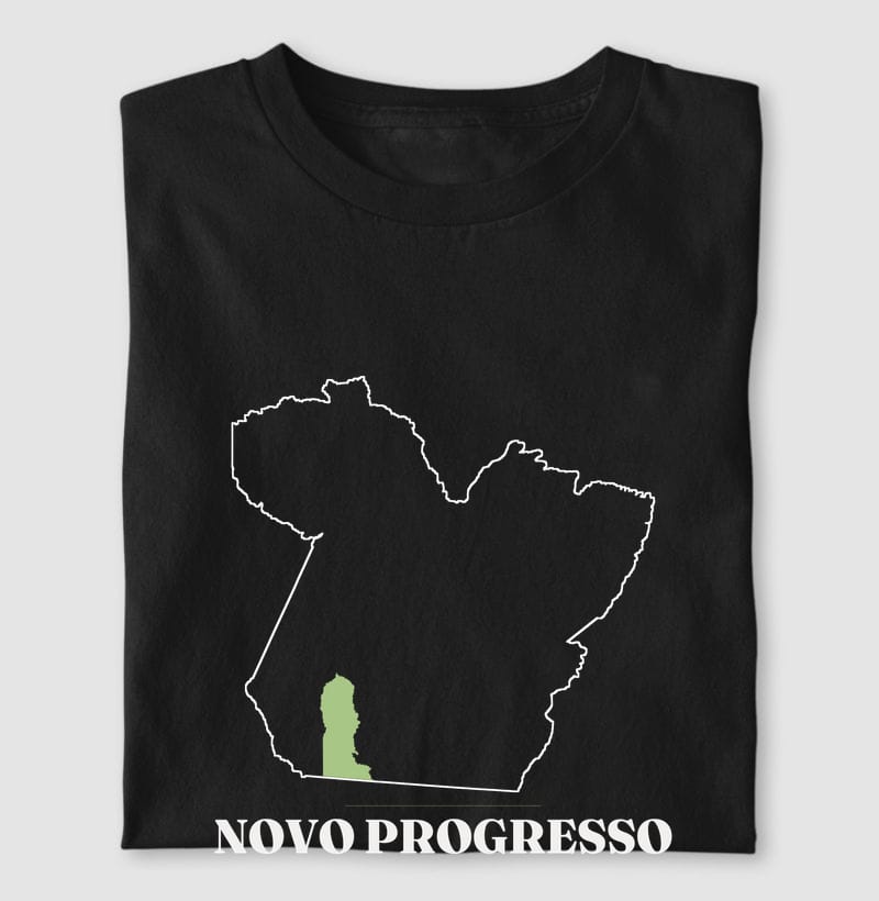Camiseta Traço de Novo Progresso