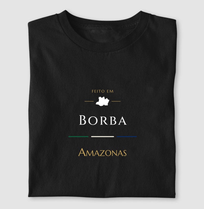 Camiseta Feito em de Borba
