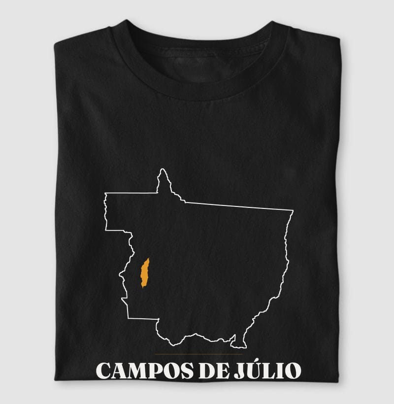 Camiseta Traço de Campos de Júlio
