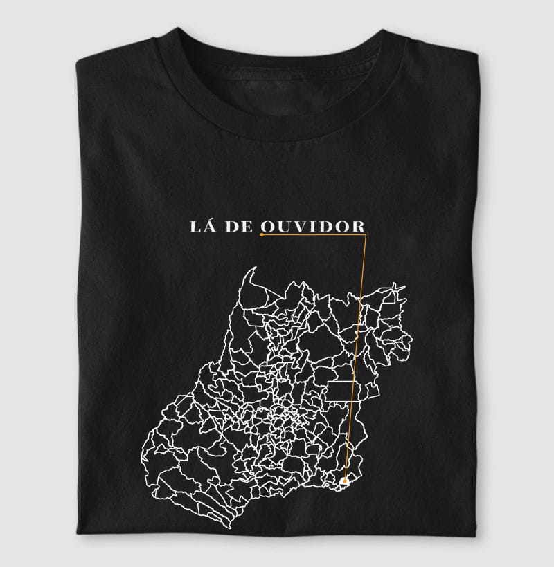 Camiseta Ponto de Origem de Ouvidor