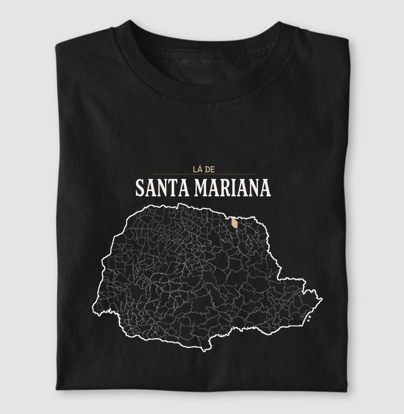 Camiseta Território de Santa Mariana