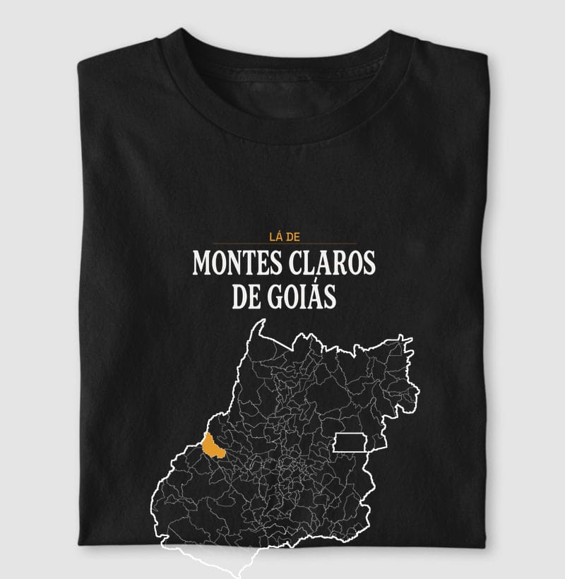 Camiseta Território de Montes Claros de Goiás