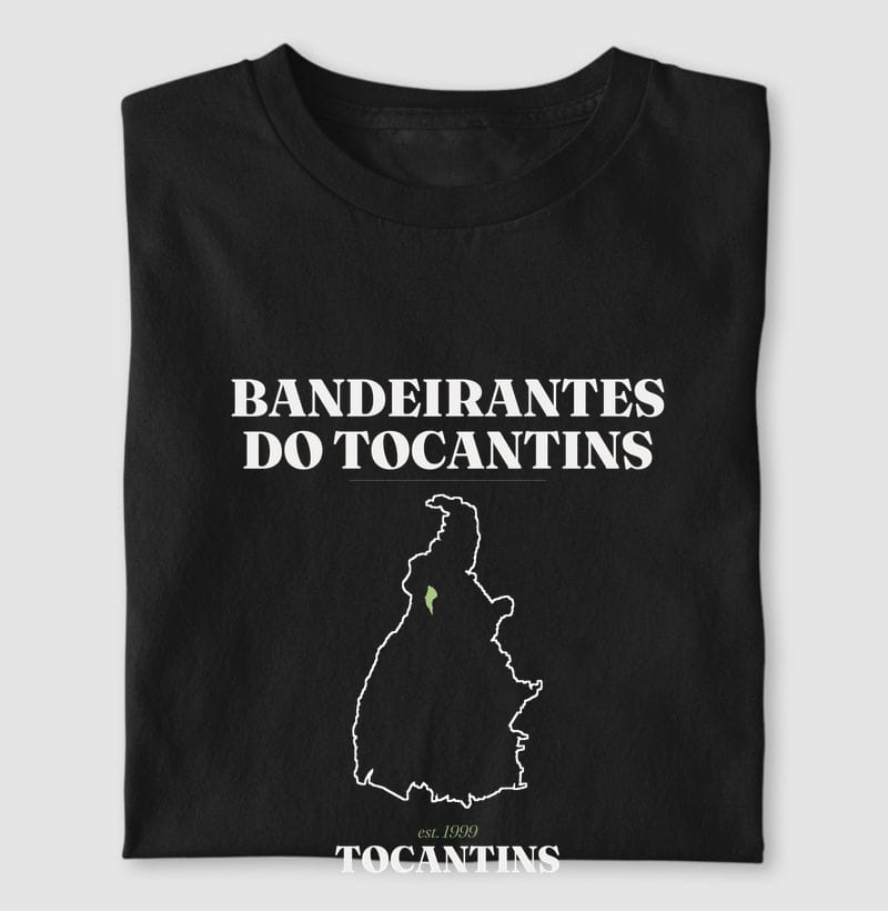 Camiseta Legado de Bandeirantes do Tocantins