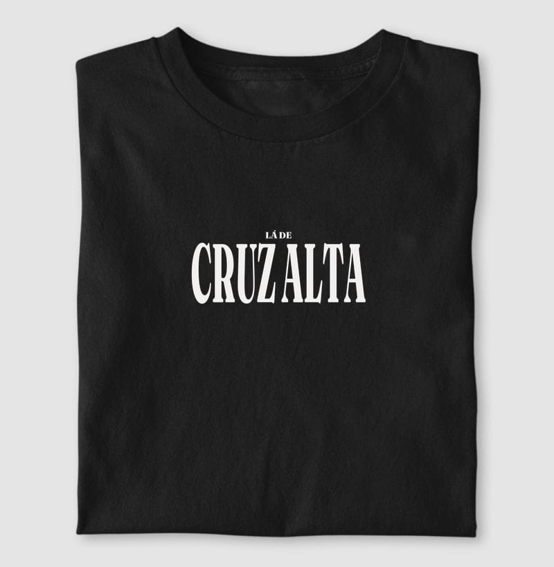 Camiseta Tipografia de Cruz Alta