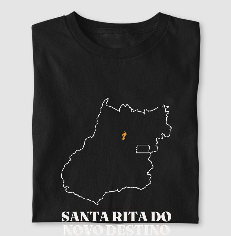 Camiseta Traço de Santa Rita do Novo Destino