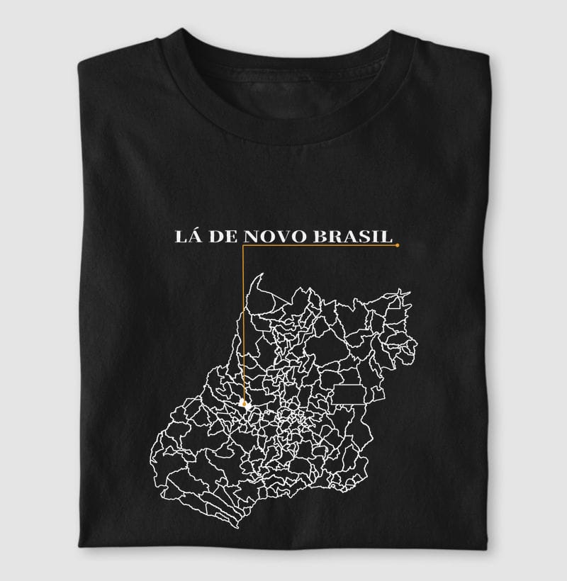 Camiseta Ponto de Origem de Novo Brasil