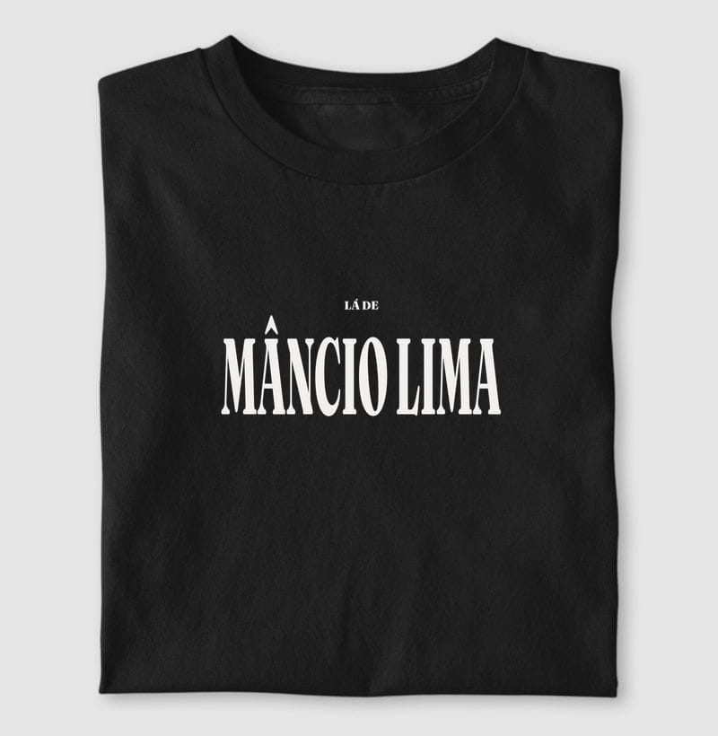 Camiseta Tipografia de Mâncio Lima