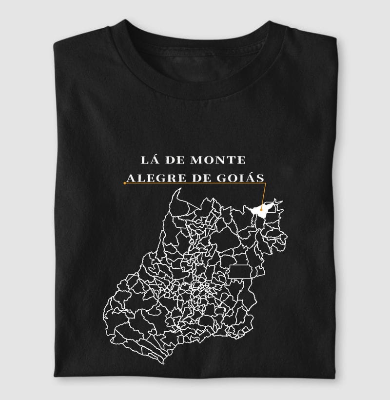 Camiseta Ponto de Origem de Monte Alegre de Goiás