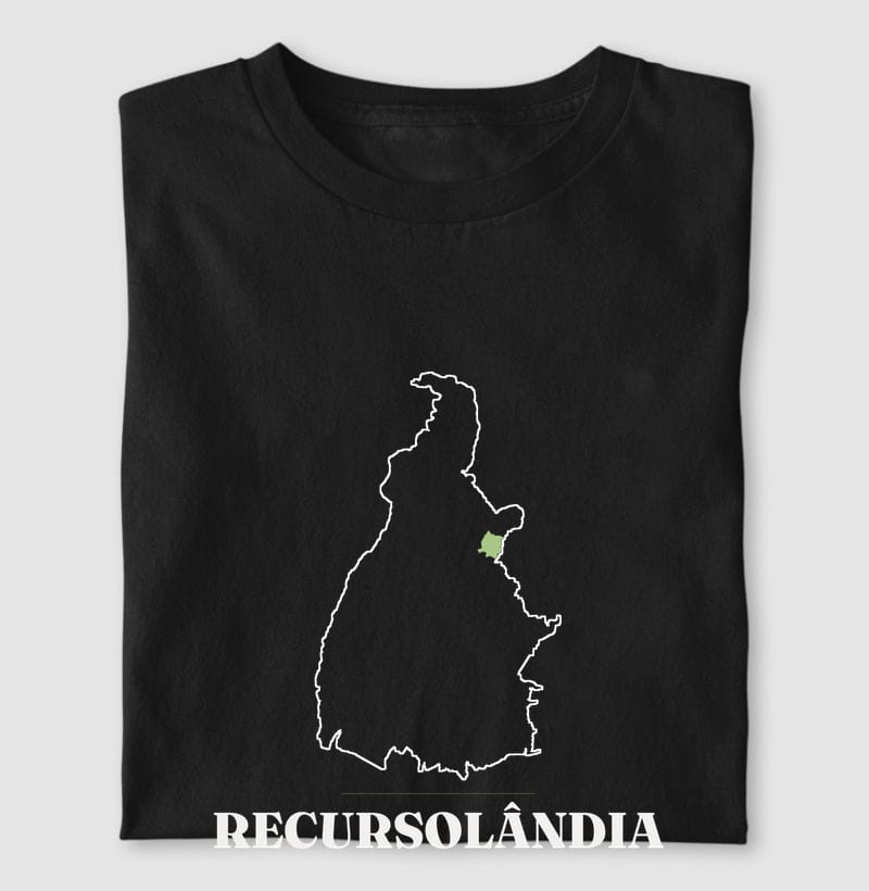 Camiseta Traço de Recursolândia
