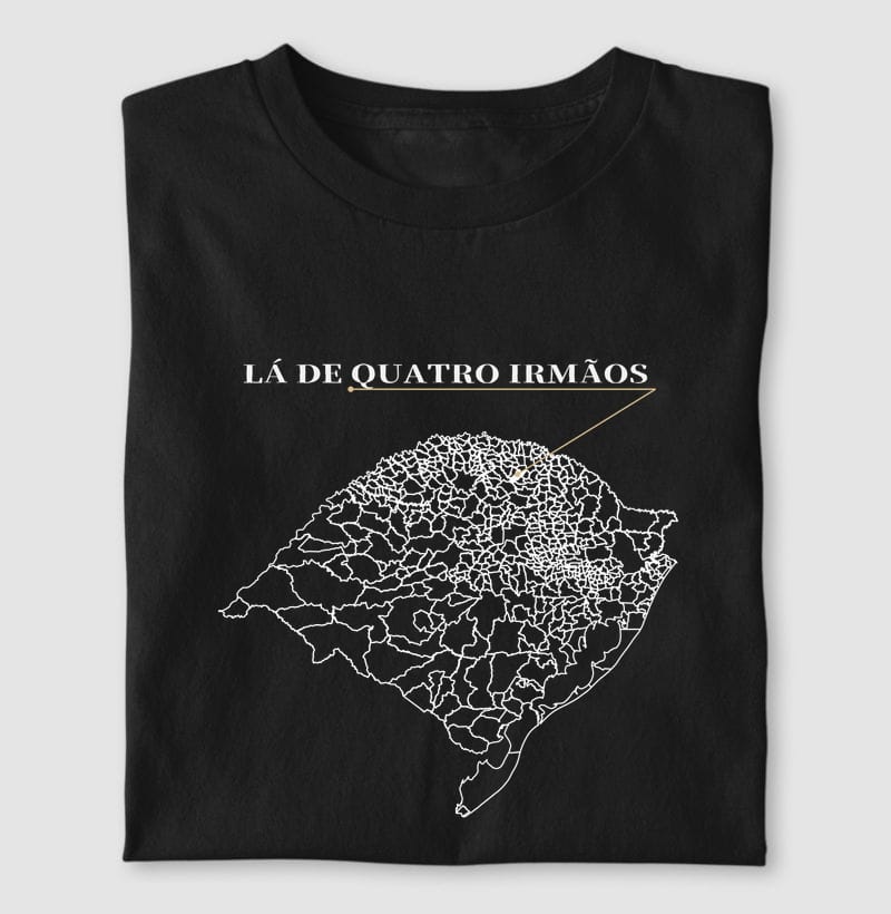 Camiseta Ponto de Origem de Quatro Irmãos