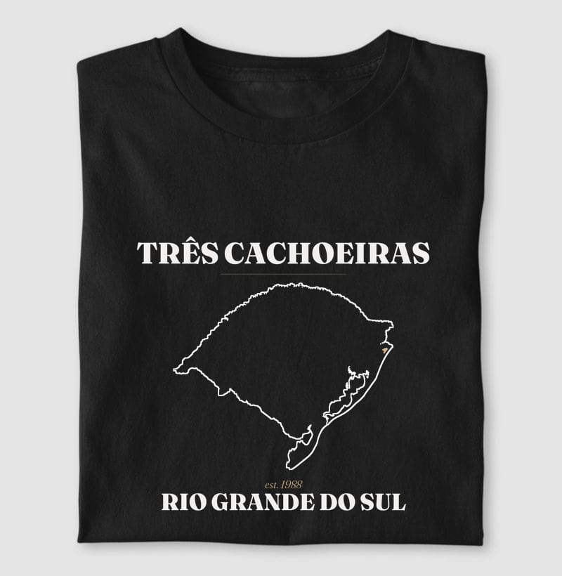 Camiseta Legado de Três Cachoeiras