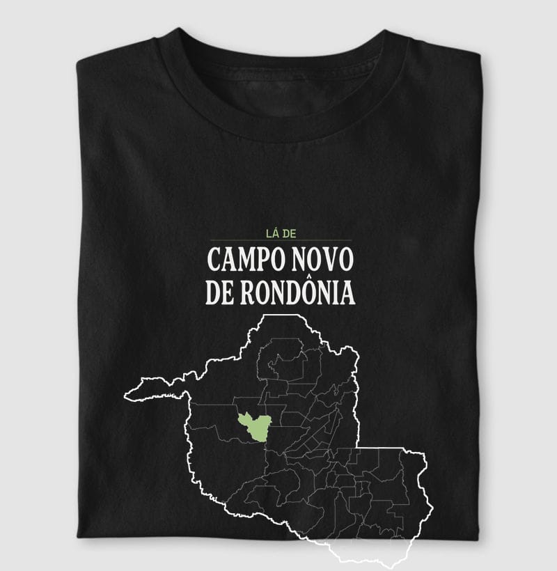 Camiseta Território de Campo Novo de Rondônia