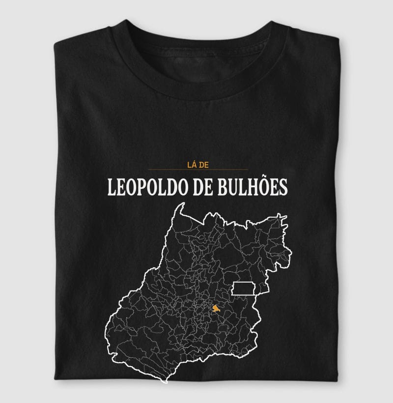 Camiseta Território de Leopoldo de Bulhões