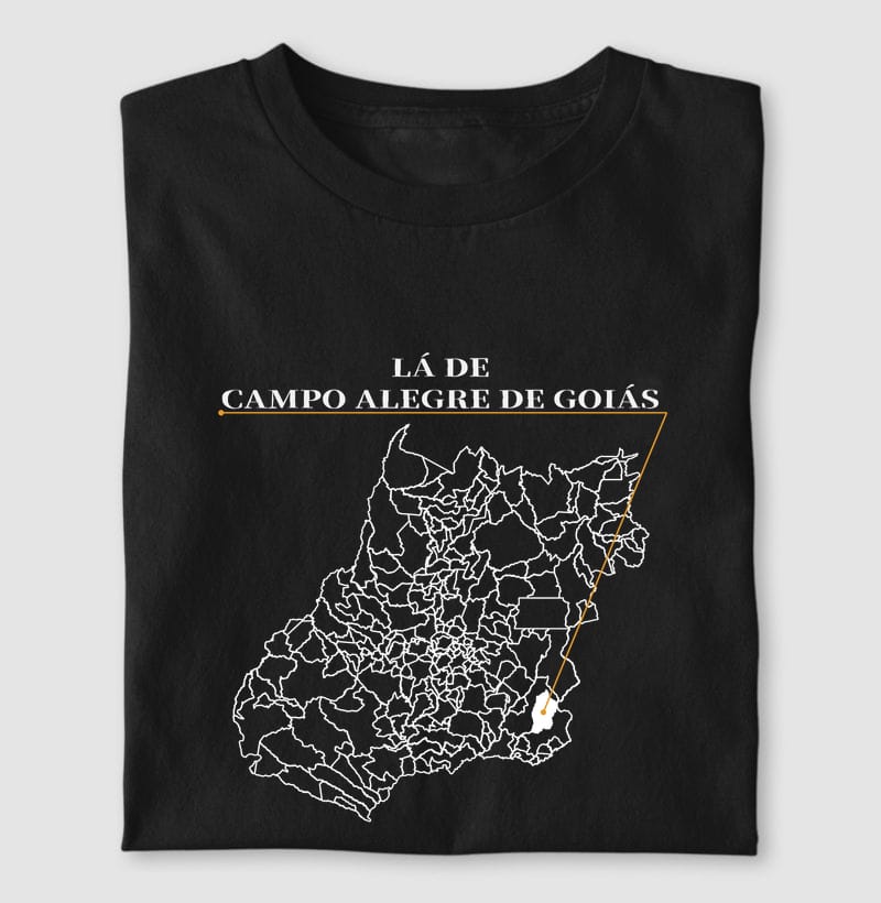Camiseta Ponto de Origem de Campo Alegre de Goiás