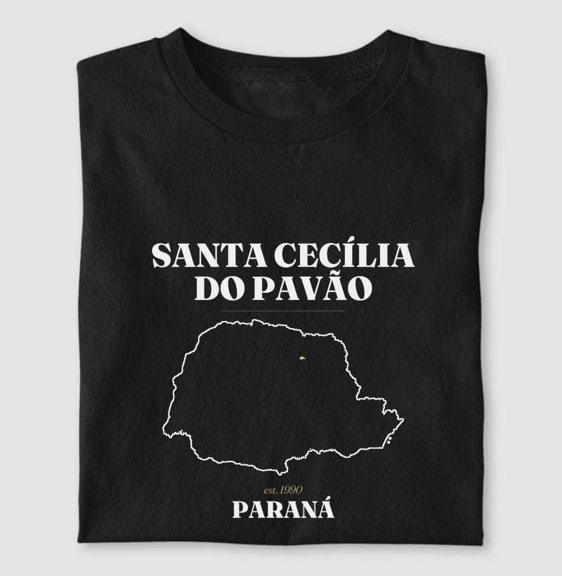 Camiseta Legado de Santa Cecília do Pavão