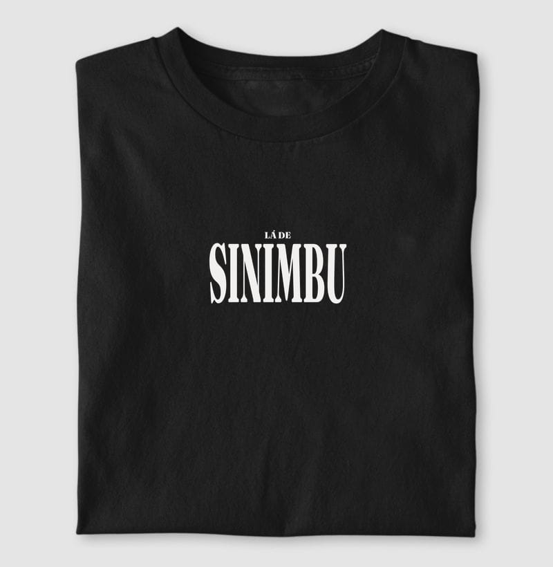 Camiseta Tipografia de Sinimbu