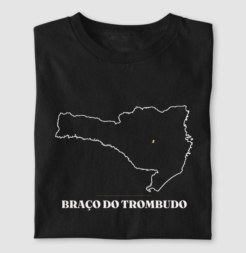 Camiseta Traço de Braço do Trombudo